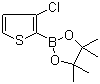 2-(3-CHLOROTHIOPHEN-2-YL)-4,4,5,5-TETRAMETHYL-1,3,2-DIOXABOROLANE  CAS NO.1040281-97-7
